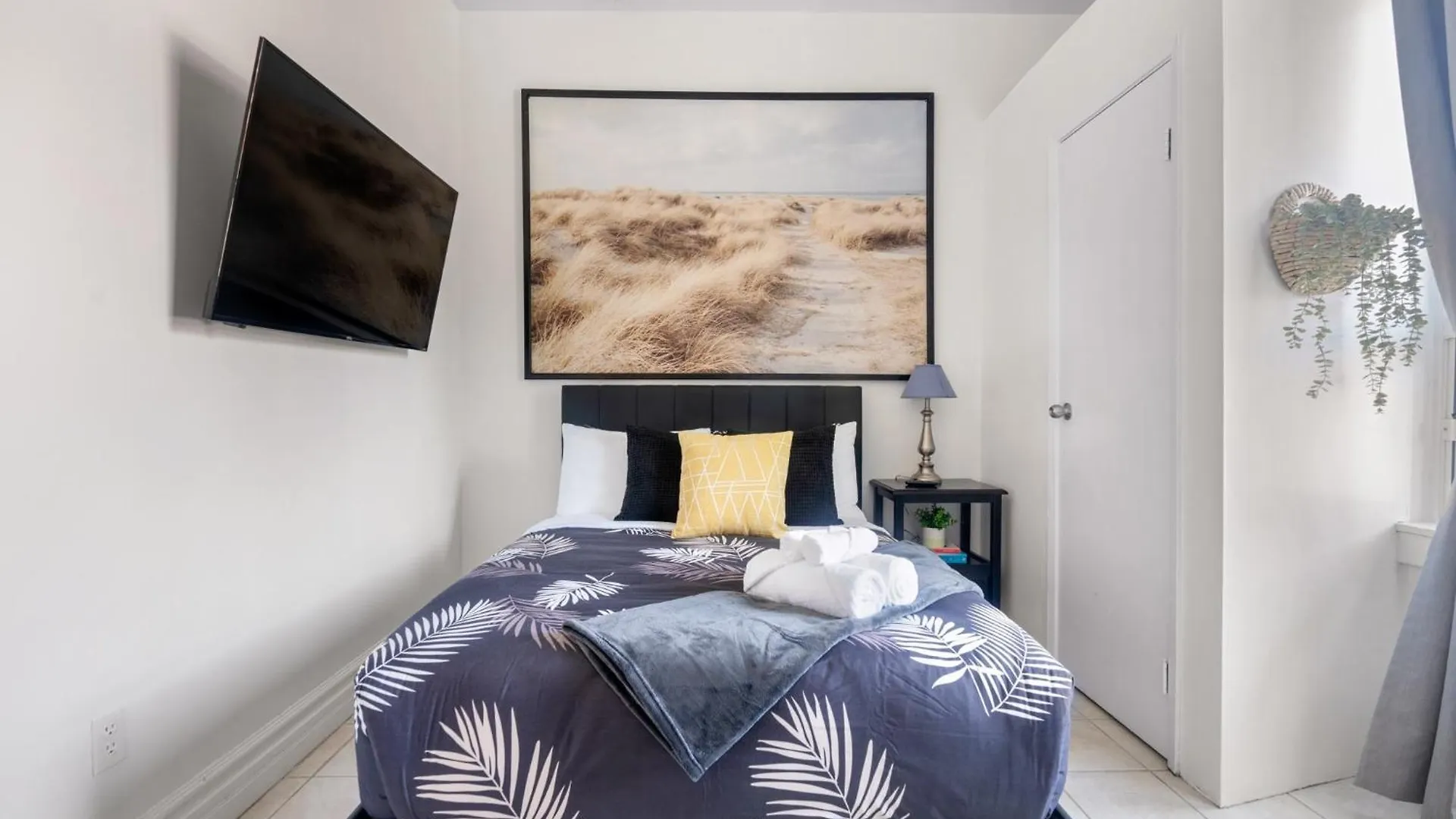 Bedroom In The Corso Italia Neighbourhood Toronto Canada
